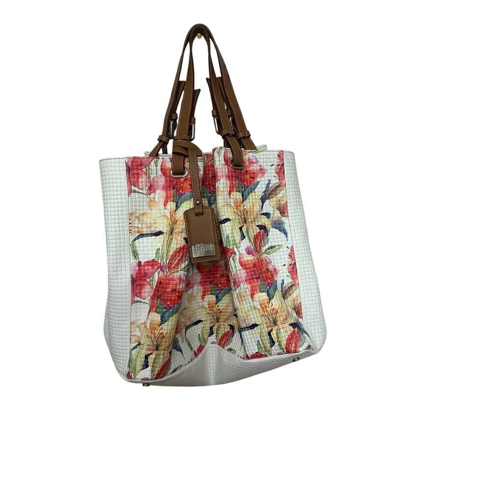 CLAUDIA FIRENZE Floral Tote Bag Mase in Italy